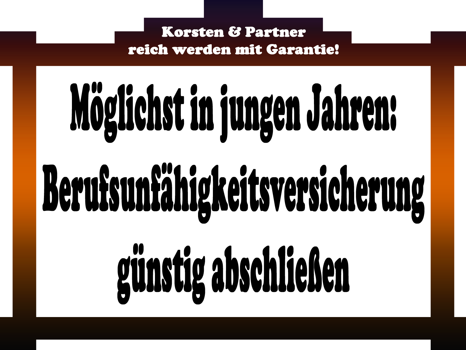 Berufsunfähigkeitsversicherung abschließen