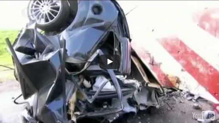 KFZ Unfall mit 193 kmh